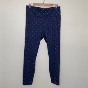 Fabletics High-Waisted Printed stars Ultracool 7/8 leggings in size XL=12-14